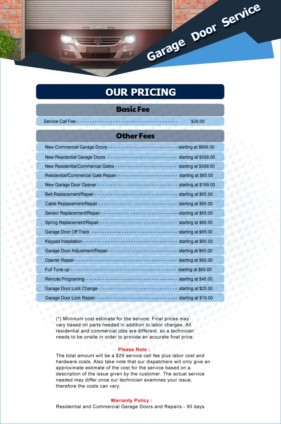 United Garage Door Plano, TX 972-426-3367